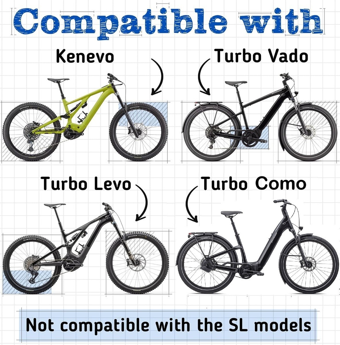 42V 4A 6-pin Charger for 36V Specialized Turbo Levo Como Kenevo ebike System