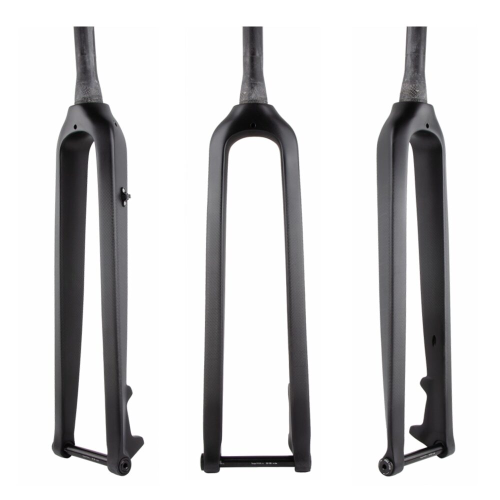 Carbon MTB Bike Mountain Front Fork 26 27.5 29er Thru Axle 15*100mm Disc Froks