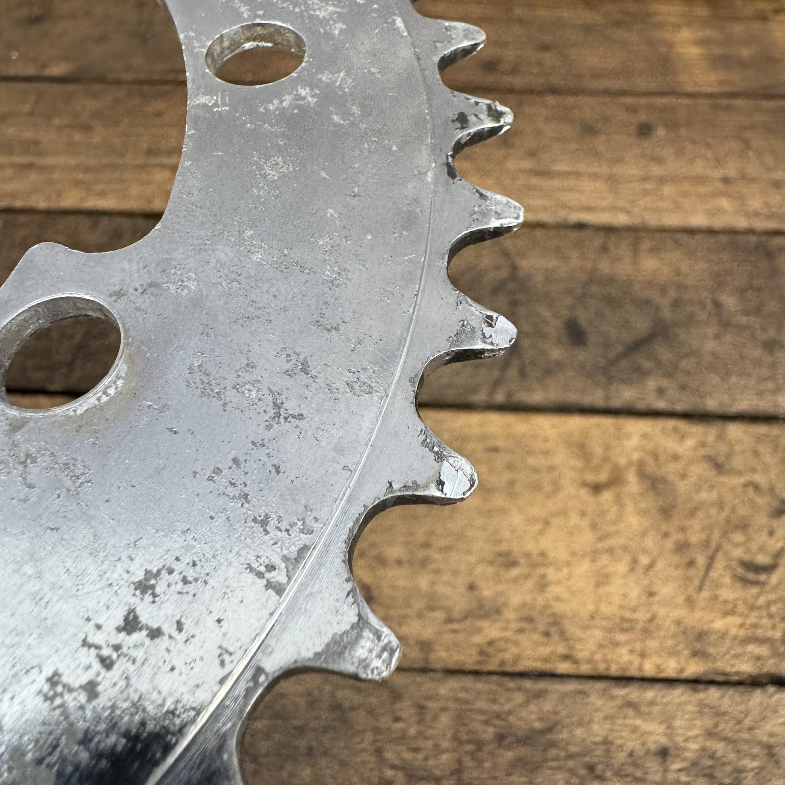 Vintage Sugino 43T BMX Chainring 110 BCD Chrome Old School 80s Japan 43 Tooth