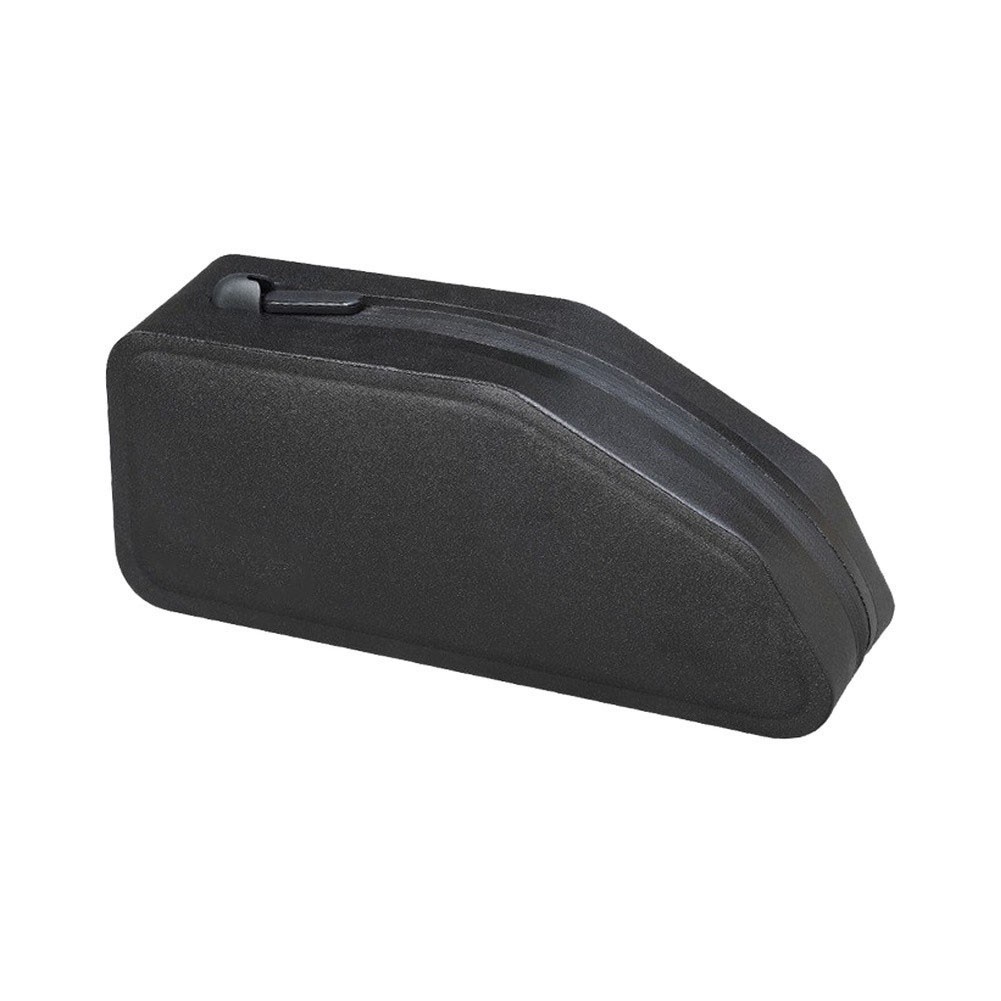 Top Tube Bag for Bikes Waterproof Design Magnetic Cover 220x62mm Black