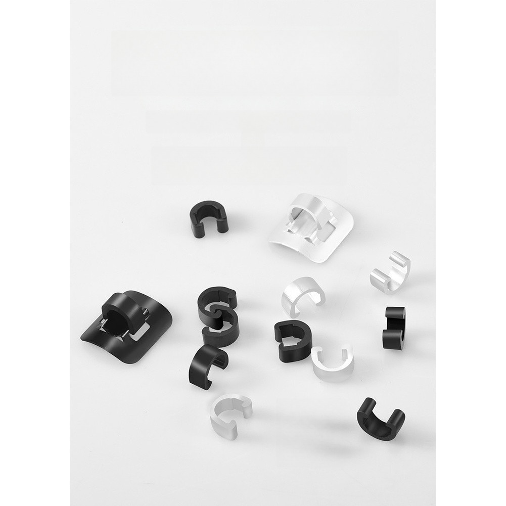 Aluminum Alloy Plastic Metal C Shaped Clip for Bicycle Brake Gear Cable Routing
