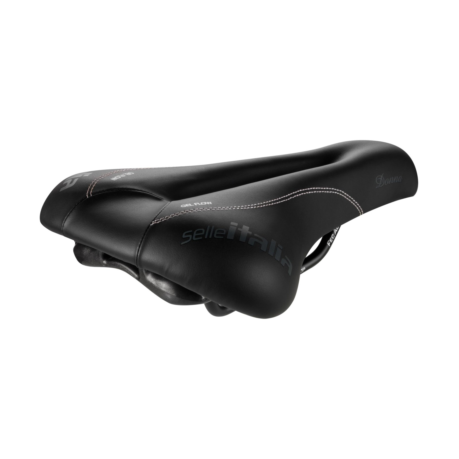 Selle Italia, Donna, Saddle, 270 x 168mm, Women, 345g, Black