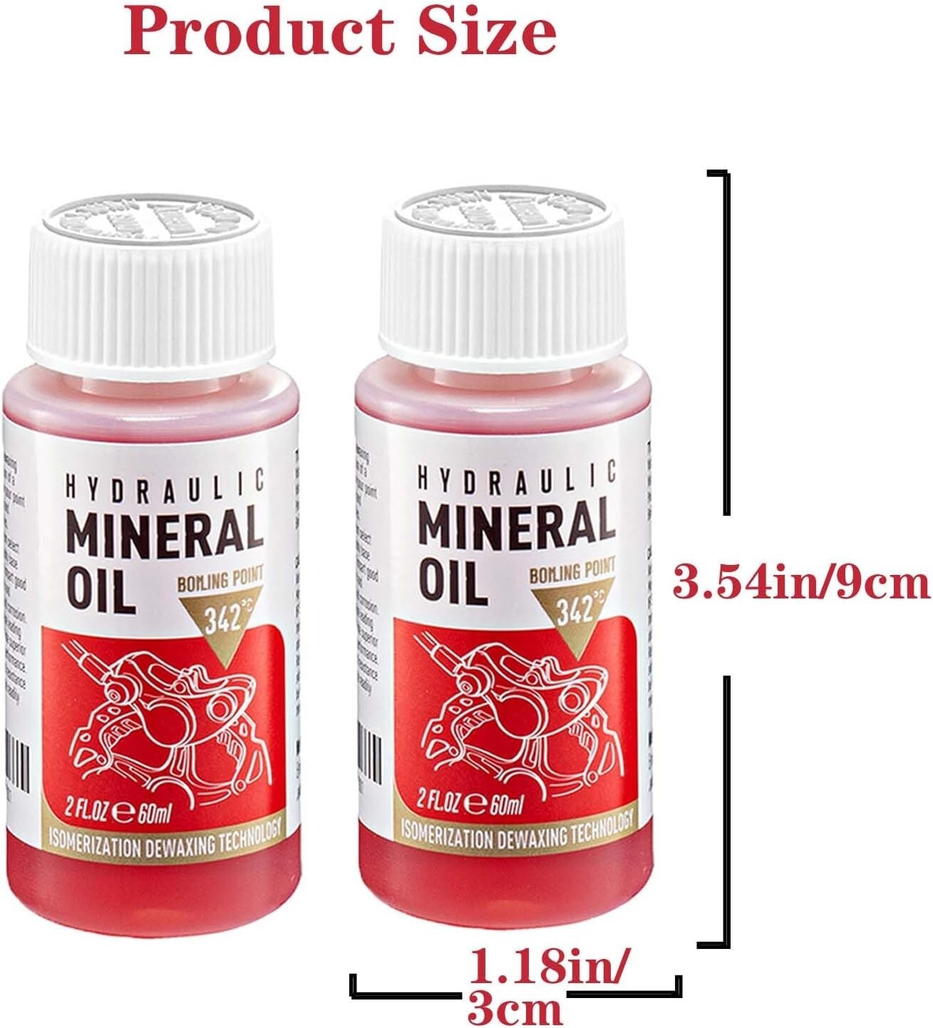 Brake Bleed Kit for Shimano Hydraulic Brakes, Brake Fluid Mineral Oil 120ml …