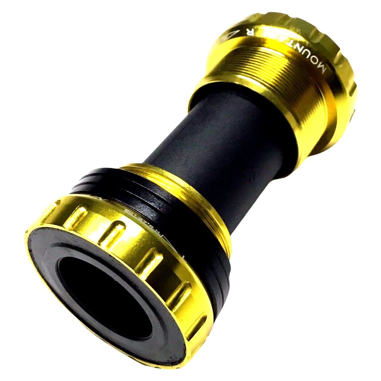MTB Bottom Bracket 24mm Hollowtech II 68-73mm English Thread Gold