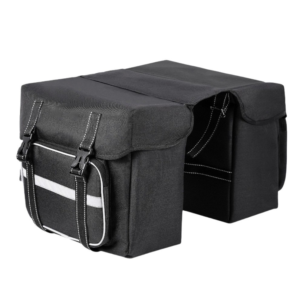 Reflective Saddle Bags for For ebike and Bicycle with Secure Attachment Straps