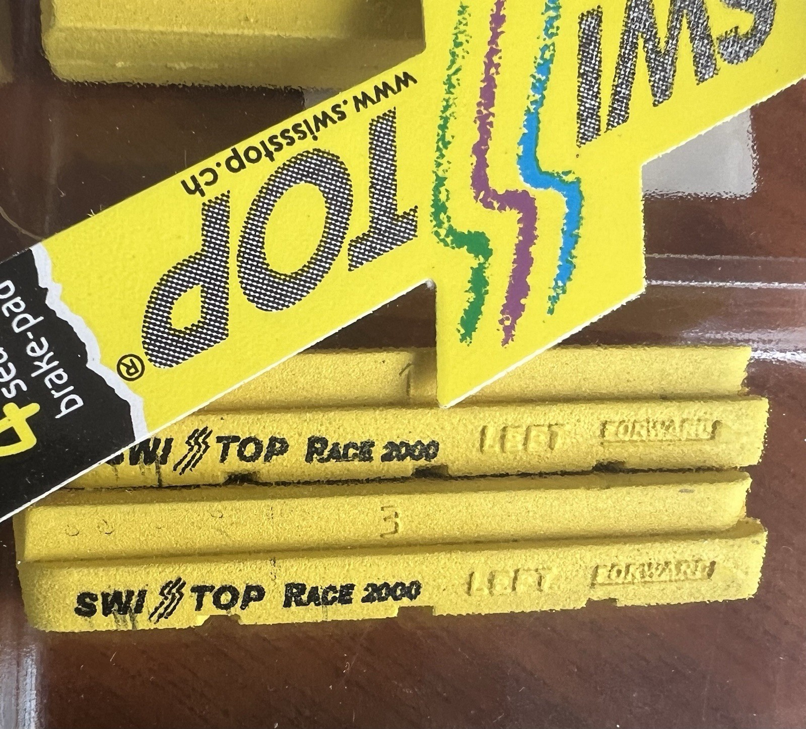 SwissStop Race 2000 (Pro) Yellow Brake Pads – Campagnolo 10 Speed/Zero Gravity