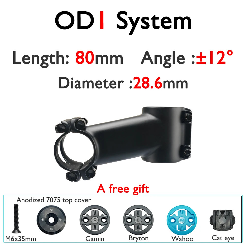 6/12/17 Degree Road/MTB Bicycle Carbon Stem 60-120mm Bike Computer Mount Stand