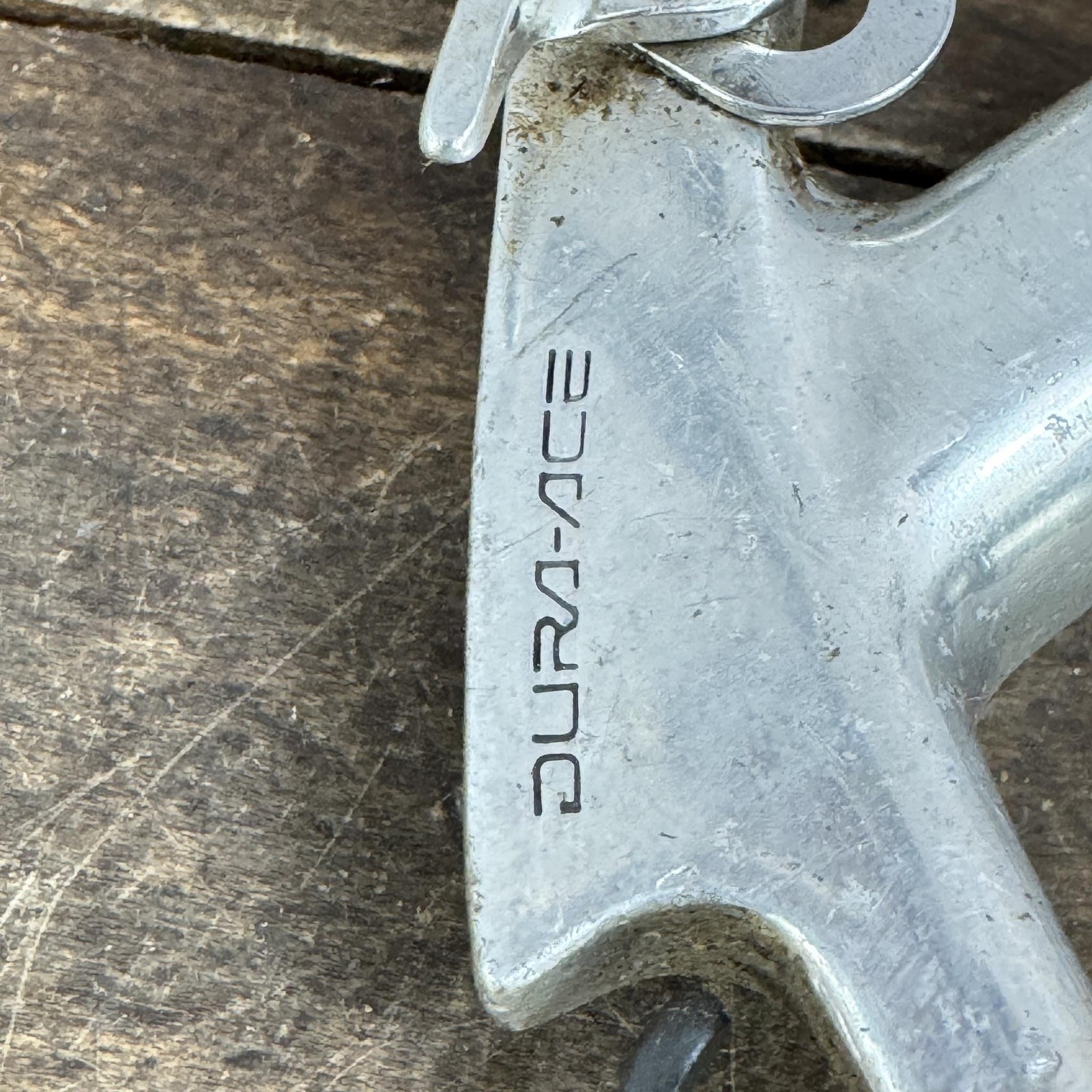 Vintage Shimano Dura-Ace PD-7400 LEFT Pedal 9/16 In Toe Clip Road Eroica