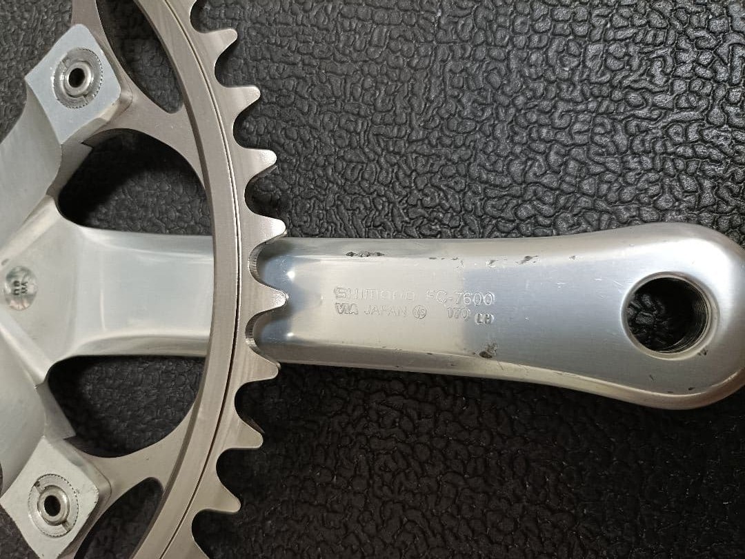 Shimano Dura Ace Track Crank Set 170mm 50T FC-7600 NJS Keirin Pista