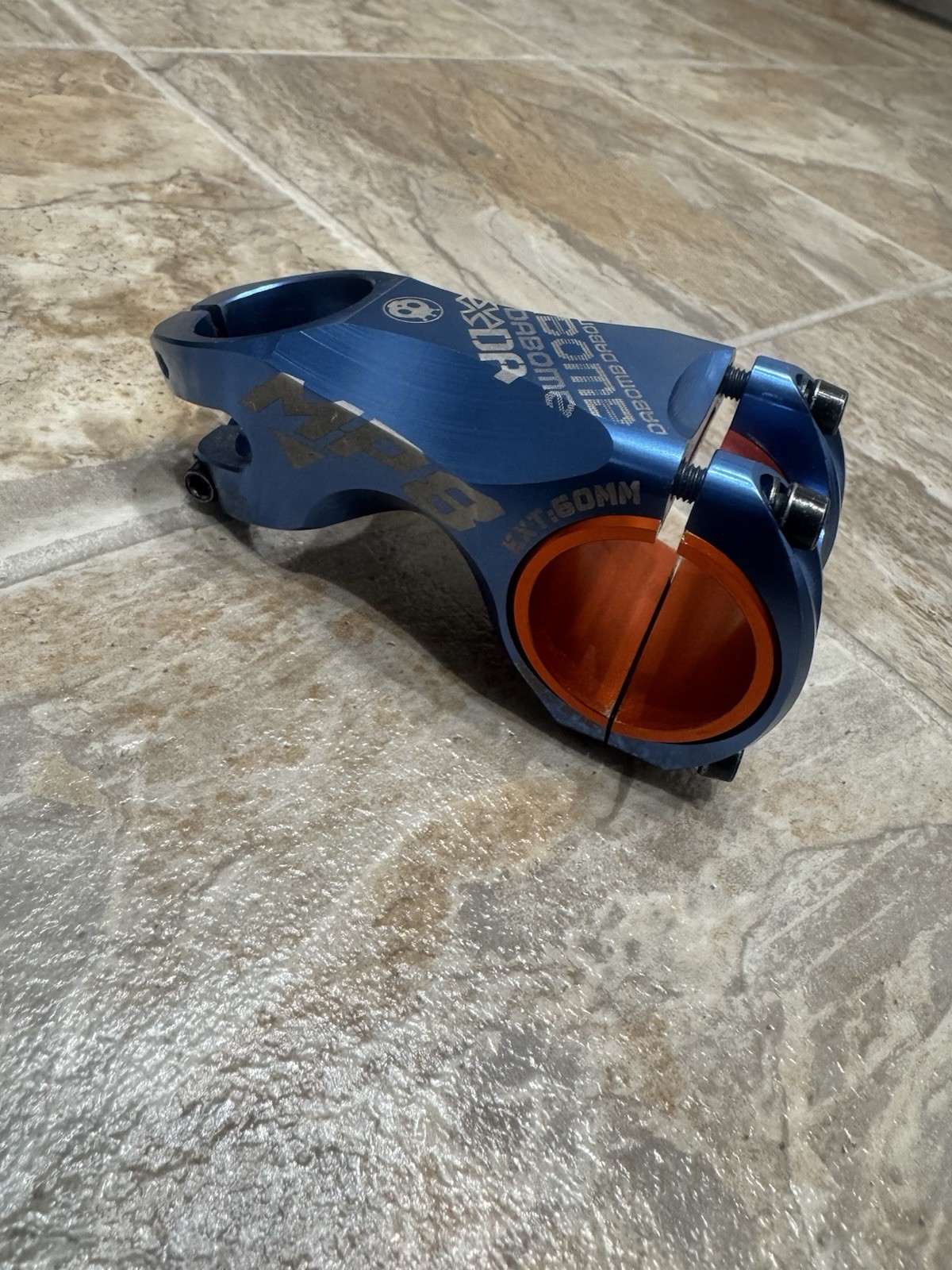 DA BOMB «MP8″ MTB AM FR 1-1/8» STEM ,Bar 35mm 31.8mm x 60mm – Blue