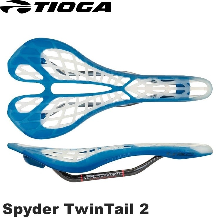 TIOGA Spyder TwinTail 2 Saddle Carbon Rails SDL34501