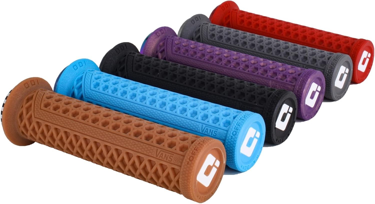 ODI Lock-On MTB V2.1 – Gum/White Checker D33VNGR-BC | bike-grips-and-accessories