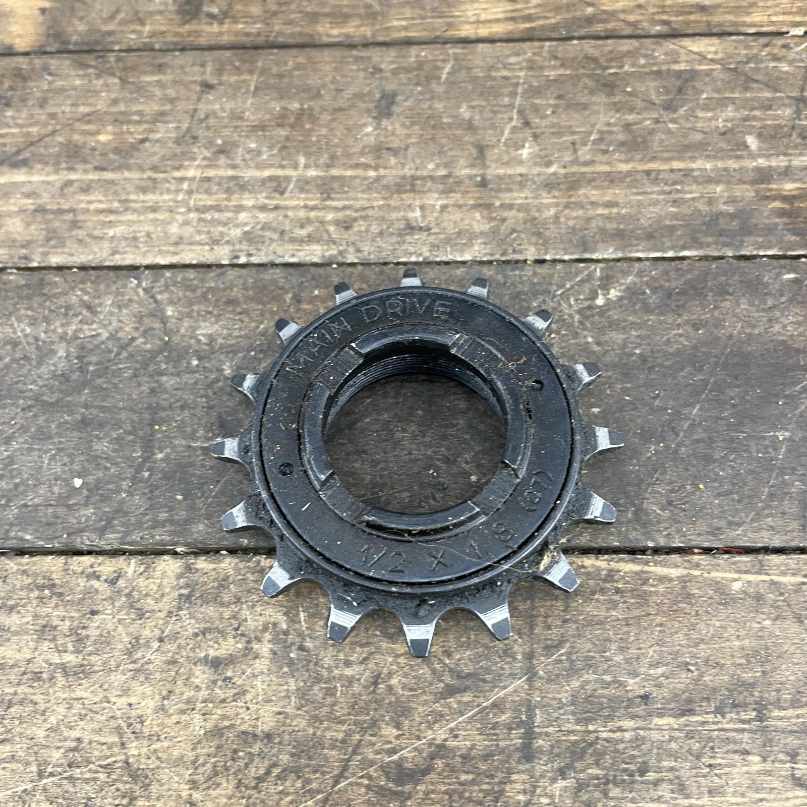 Main Drive BMX 16T Single Speed Freewheel 1/8 BMX Cruiser Bike Cog Threaded