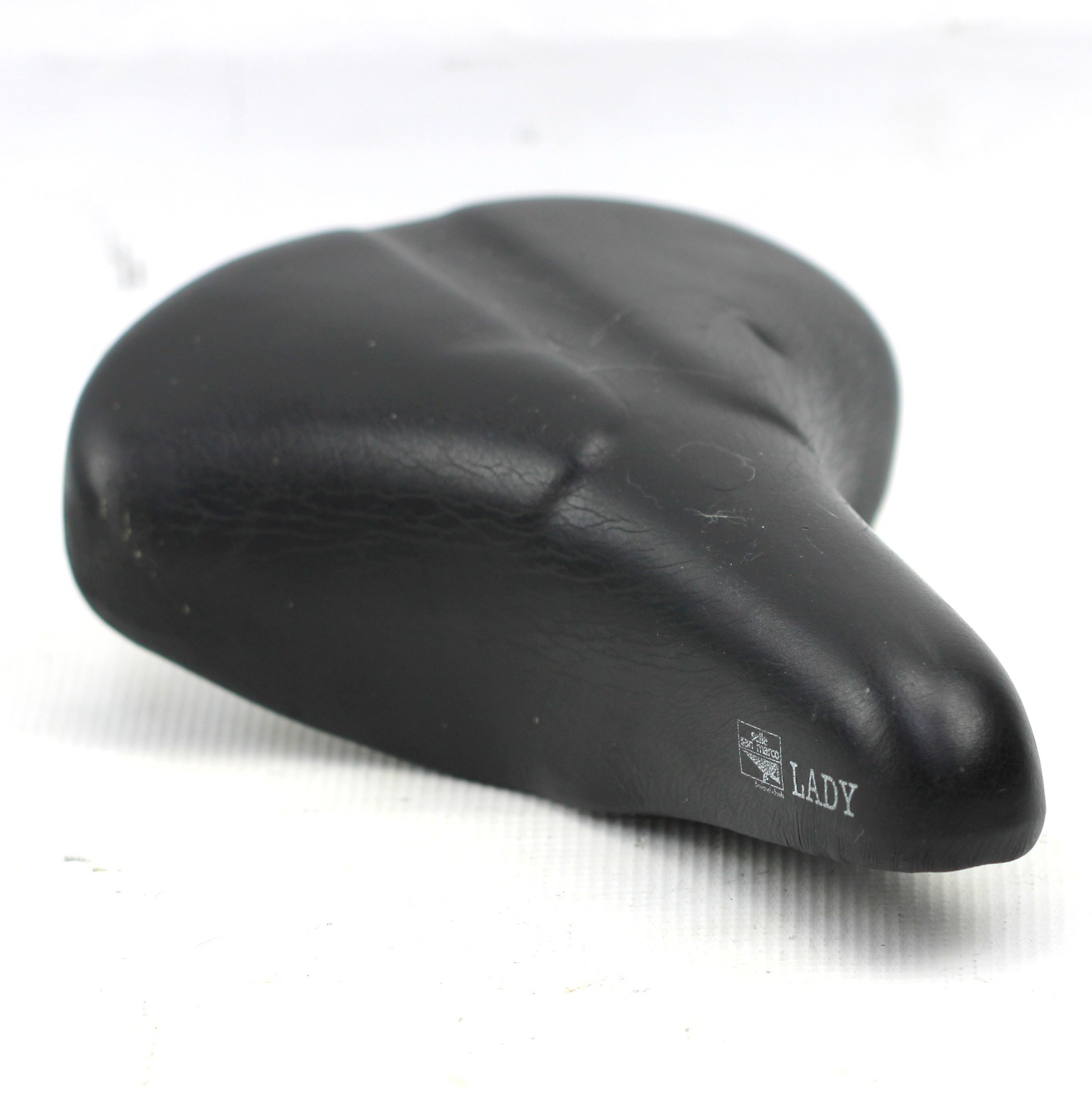 SELLE SAN MARCO LADY SADDLE Bike Seat 190x240mm 400g Black Leather