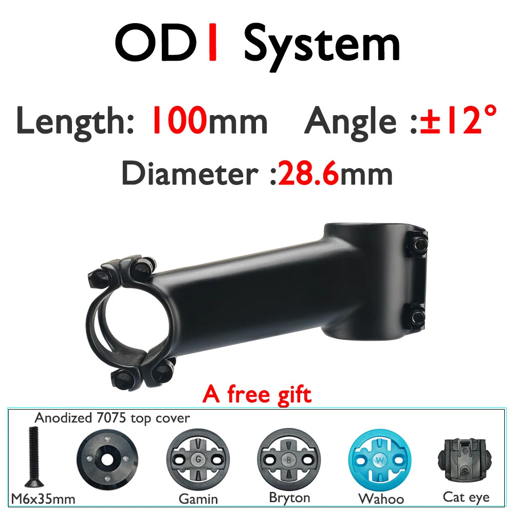 6/12/17 Degree Road/MTB Bicycle Carbon Stem 60-120mm Bike Computer Mount Stand
