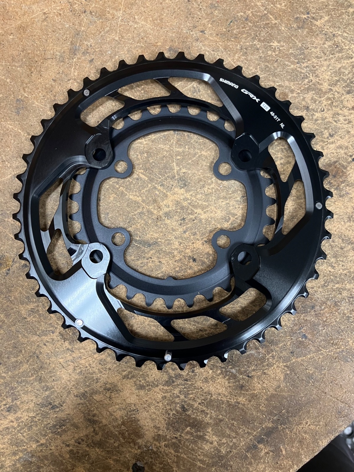 SHIMANO GRX 12 speed Chainring 48 and 31 tooth FC-RX820-2 Crankset