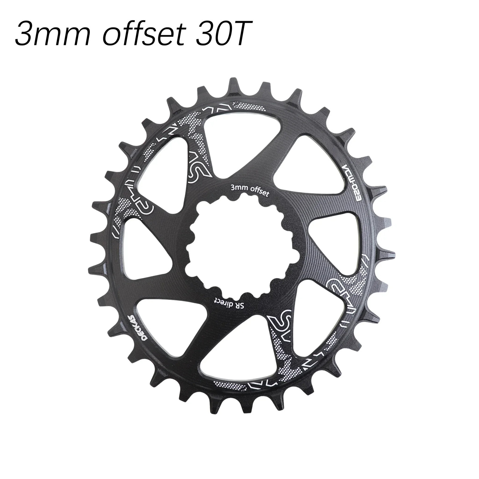 Deckas Oval MTB Chainring 28T-38T Direct Mount 3/6mm Offset SRAM Eagle XX1 X01