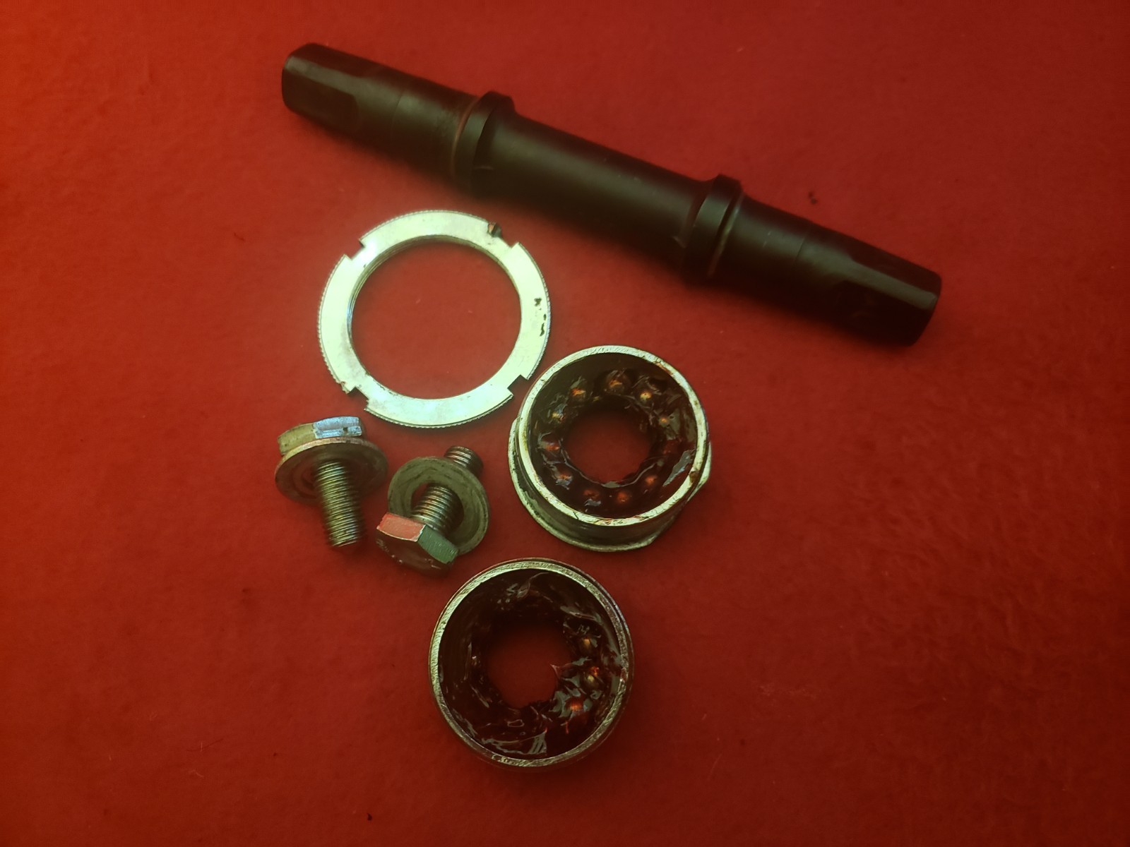 Vintage 80s Sugino No 6 50/40 T Crank Set 170 MM Fits Kuwahara Schwinn Mongoose
