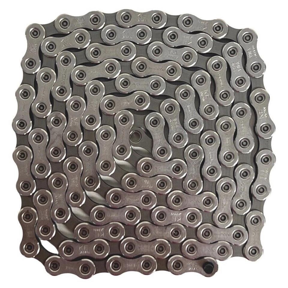 Shimano CN‑HG94 10‑Speed Chain 118 Links Silver XT Road MTB New