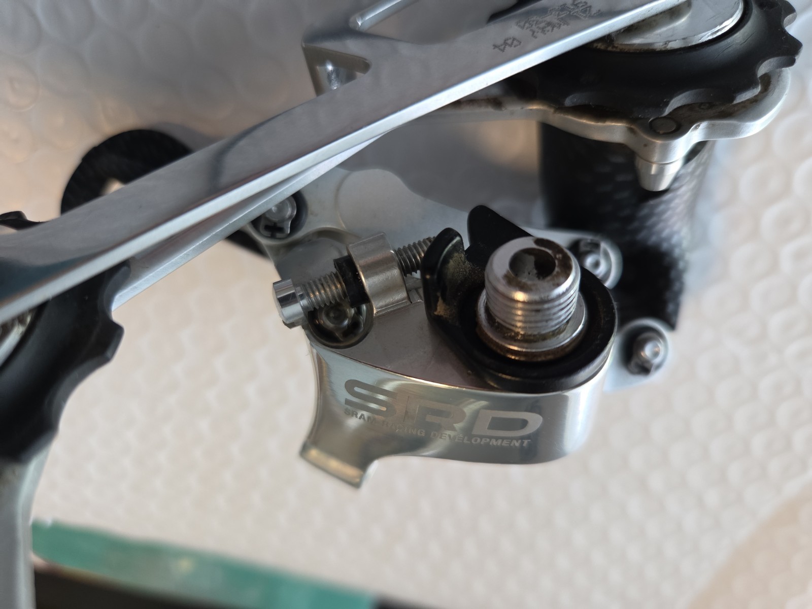 SRAM X-0 Rear Derailleur carbon long cage ESP Technology SRD And Shifters VGC