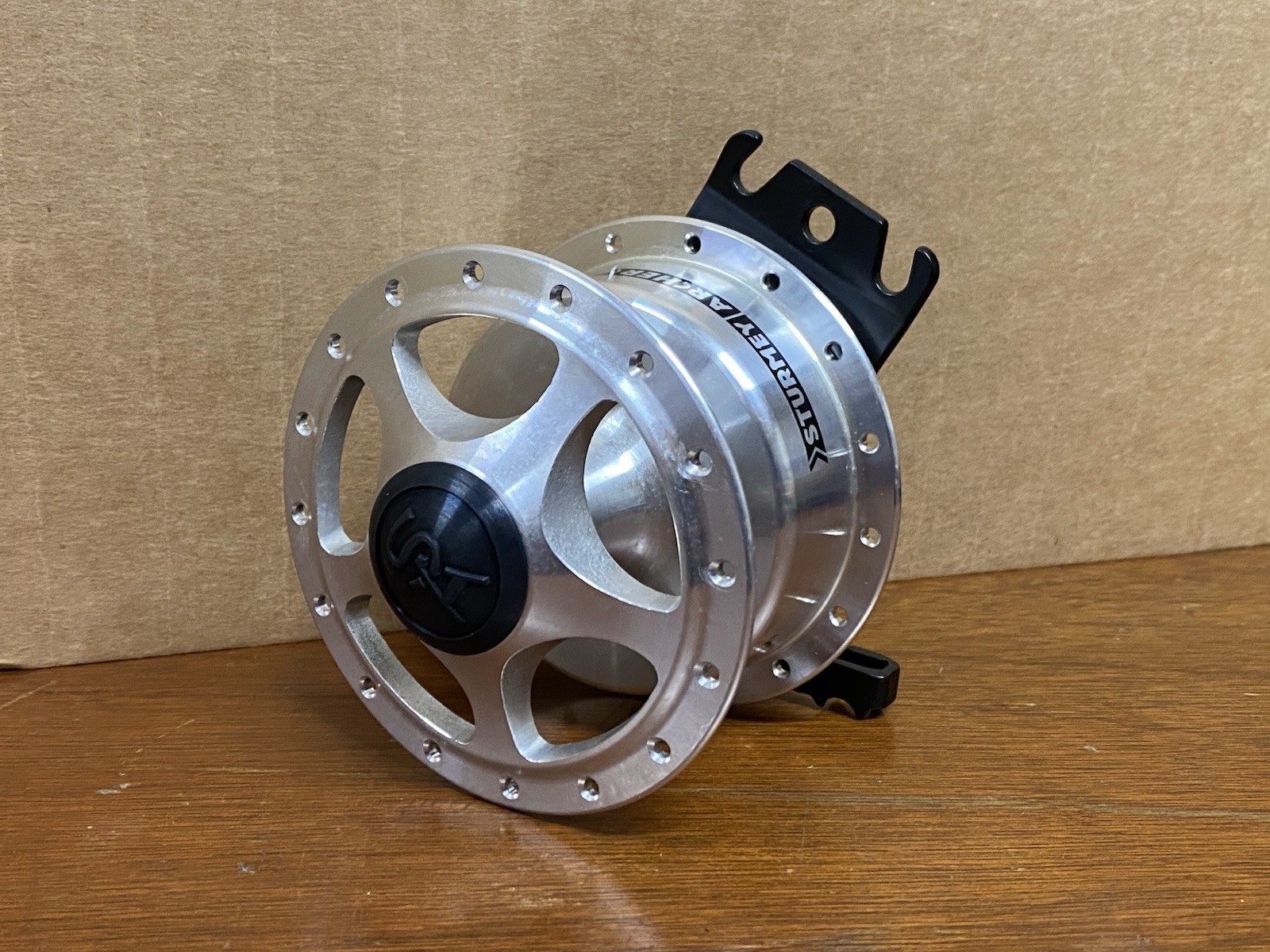 Sturmey Archer X-SD 70mm Front Drum Brake Hub Kit Solid Axle 32H Silver *Rare*