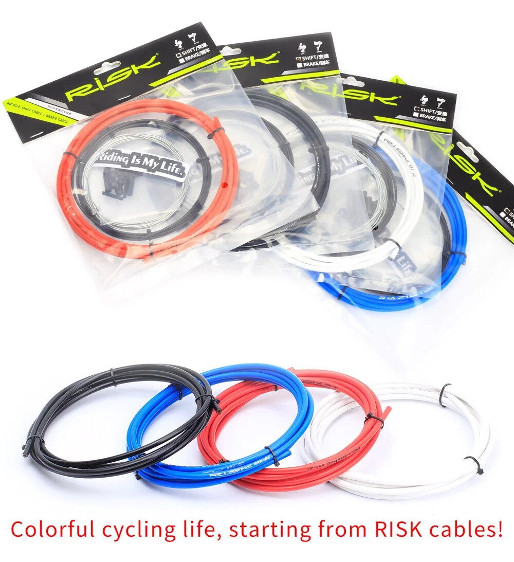 Bicycle Brake Cable Set 4/5MM Brake Housing Shift Cable Brake Cable 3M Housing