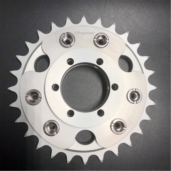26″x1.85″ Bike Wheel Rim Front & Rear 48x12G & Freewheel &28T Disc Brake Adapter