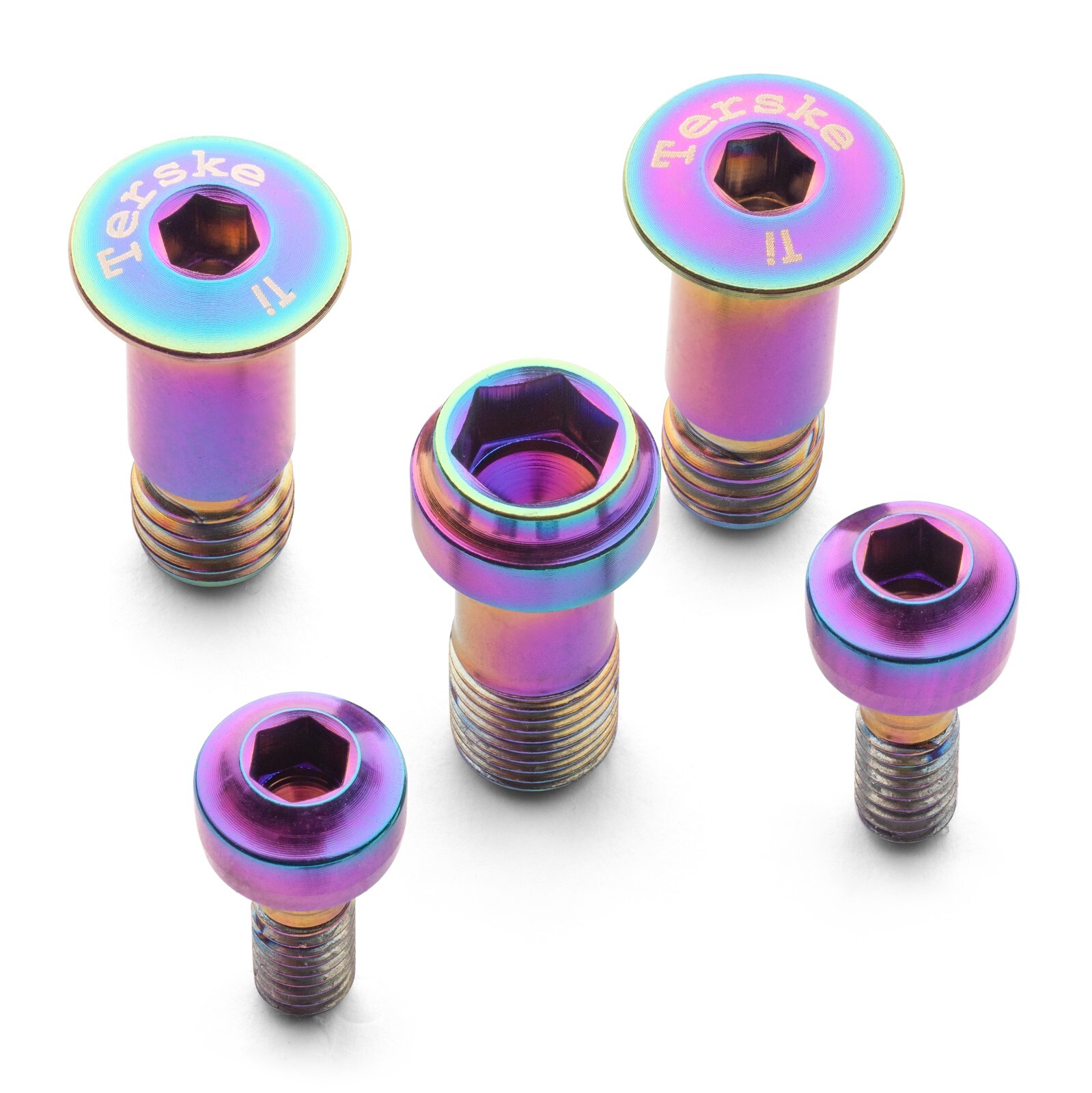 Oil Slick Titanium Hardware Kit for SRAM XX X0 GX Transmission Derailleurs