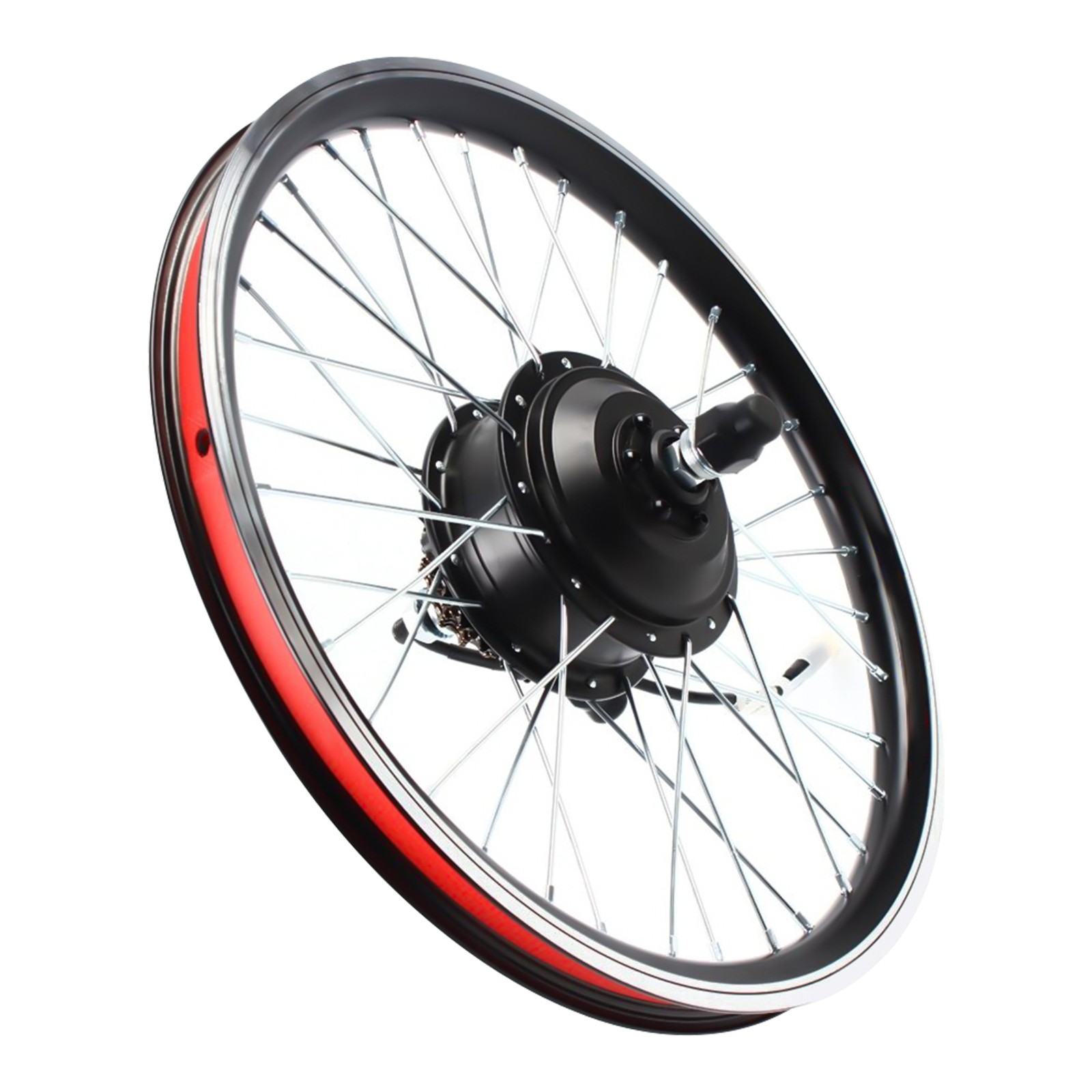 20 inch LED Rear Wheel Motor Hub Electric Bicycle E-Bike Conversion Kit 36V 250W