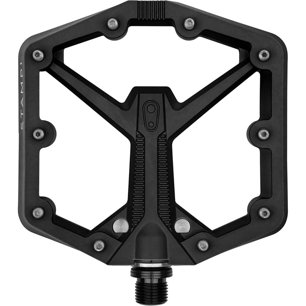 Crank Brothers Stamp 1 Gen 2 Composite Platform Pedals Large Black