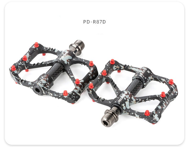 PROMEND Bicycle Riding Pedal Carbon Tube Sanpelin Colorful MTB Bicycle Pedal