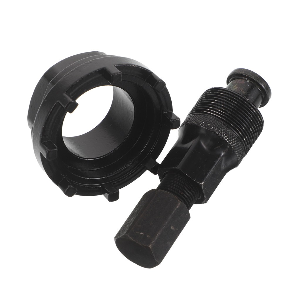 1 Set Black Carbon Steel Bike Crank Puller and Bottom Bracket Tool Kit