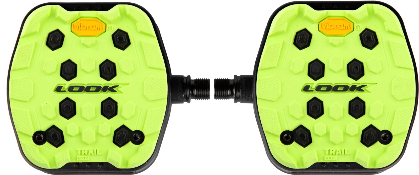 New Look Trail Grip Platform Pedals Platform Bicycle Mountain Bike LIME GREEN