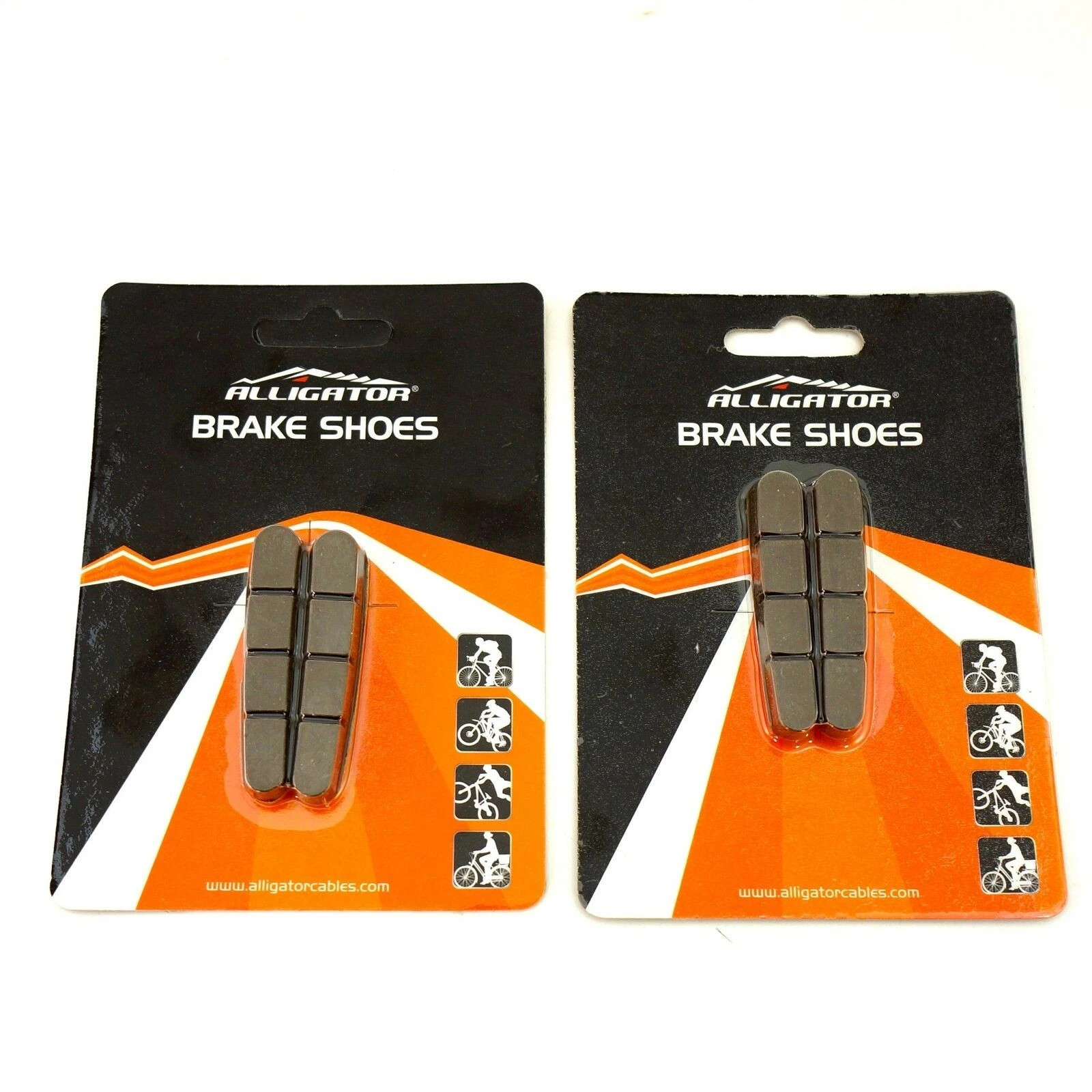 Alligator Road Brake Pads Fit Carbon Rim Shimano Sram Campagnolo 1 or 2 Pair