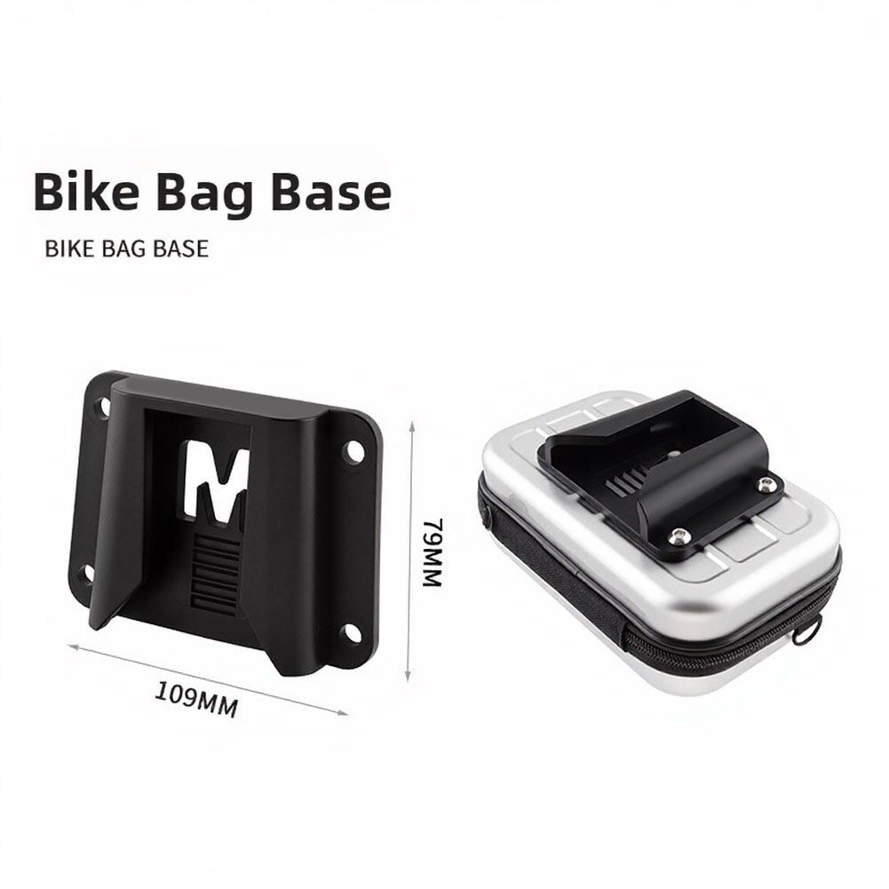 188x119x60mm Front Storage Bag for Brompton with Pig Nose Mount Bracket