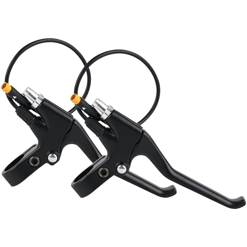 Power Off Brake Lever Z16 for Electric Bicycle with 3 Pin Black Aluminum