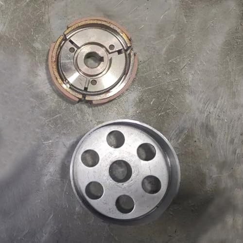 Bike Engine Clutch Plate 5/8in 15.875mm shaft 100cc 4 Stroke Engine Belt Drive