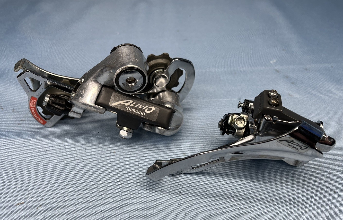 Shimano Alivio Rear and Front Derailleur Set RD-MC12 FD-MC12 MTB Touring Vintage