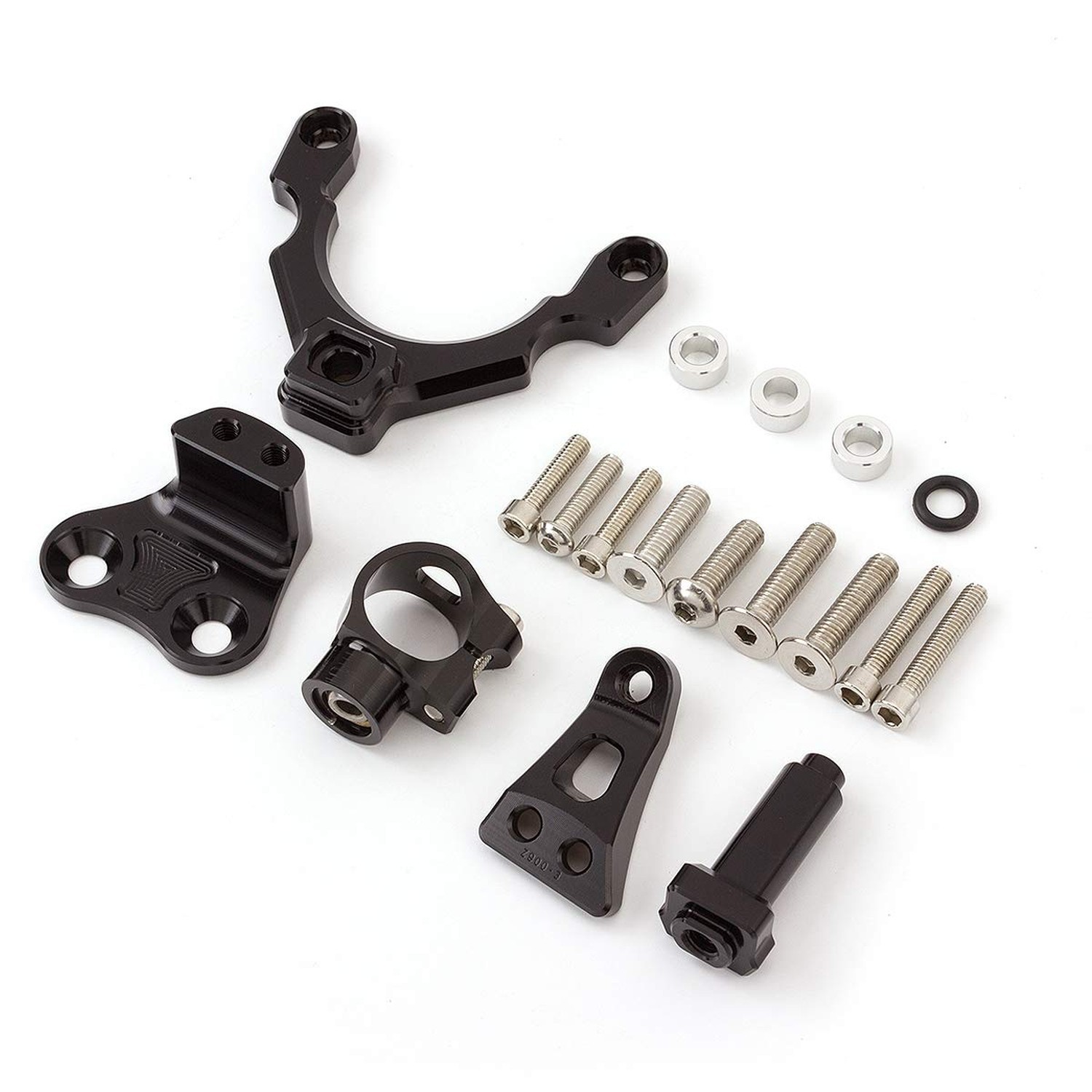 PROCNC Motorcycle CNC Aluminum Steering Damper with Stabilizer Mounting Brack…