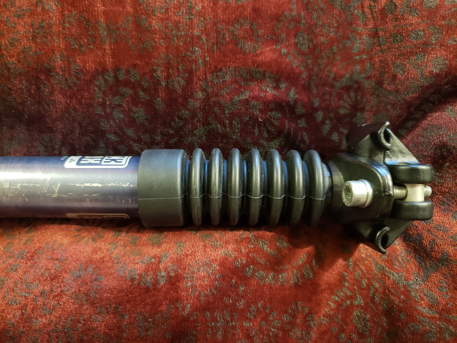 Vintage Rock Shox Suspension Seatpost 27.2mm X 340mm Micro Adjustible Grey
