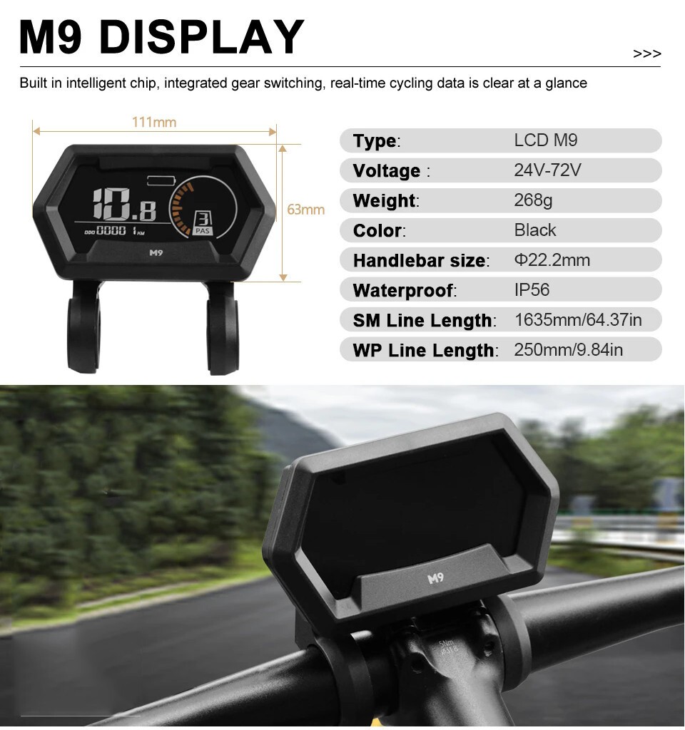 E-bike Electric Bicycle Controller 12V/24V/36V/48V/60V/72V 17A/26A/30A 250-1000W