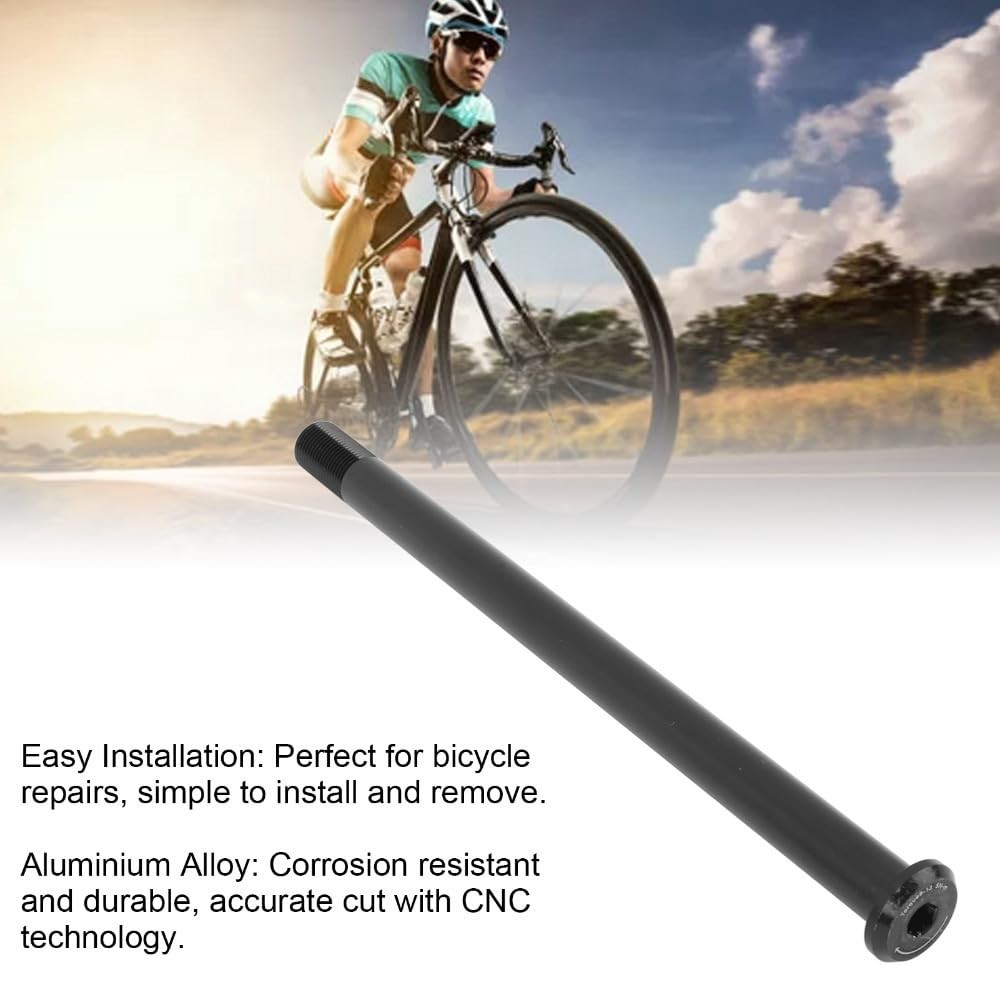 12mm Bike Thru Axle M12 Hollow Hub Adapter – CNC Aluminum Alloy Lightweight S…
