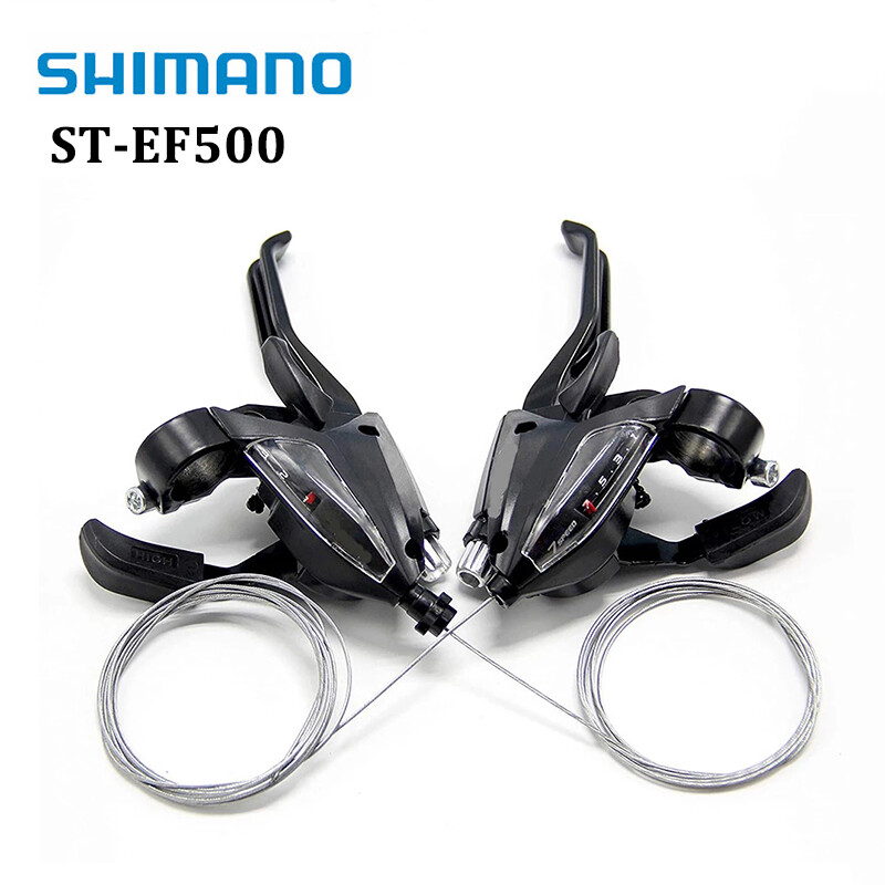 SHIMANO ST-EF500 3/7/8 Speed Bicycle Shifter Set MTB Bike Brake Lever Fit EF51