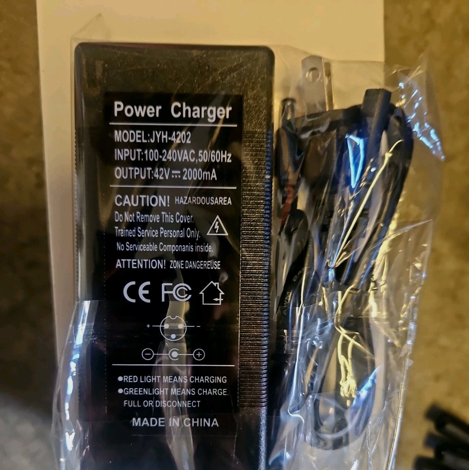 Uzi 42 V 2amp charger ( 6 Plug Universal) For Fast And Safe Charging.B7,N