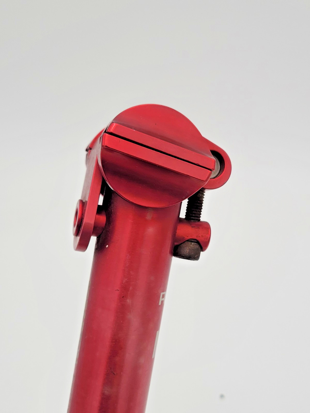 Vintage Ringle Moby Seatpost 27.2 Red Faded CUT