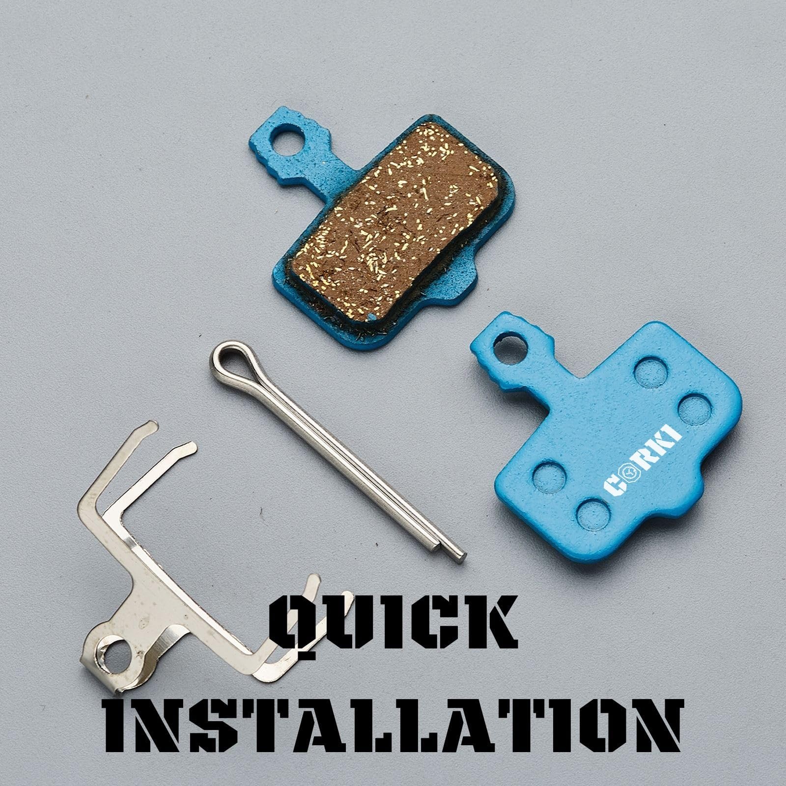 2 Pairs Multi-Metallic Disc Brake Pads for Avid