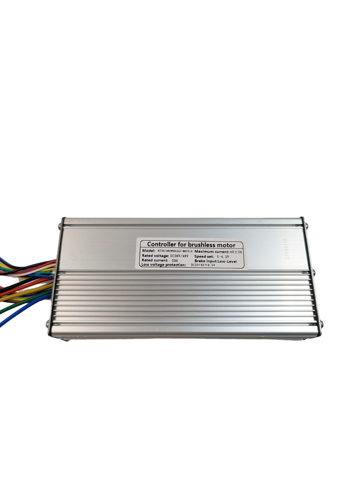 Ebike Controller 36/52V 1500/2000W 12-FET 40A KT Sine Wave Brushless Motor