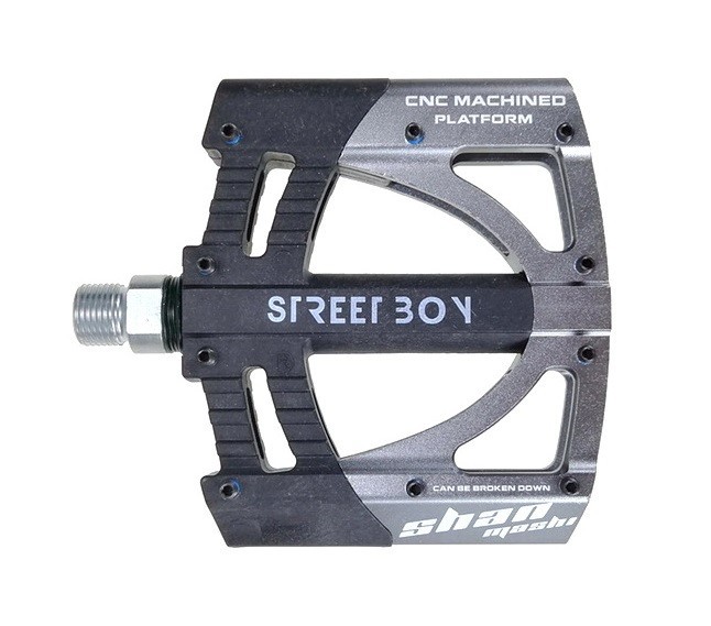 Aluminum Nylon Road MTB Mountain Bike XC Bicycle Pedal Flat Pedals 3 Bearings