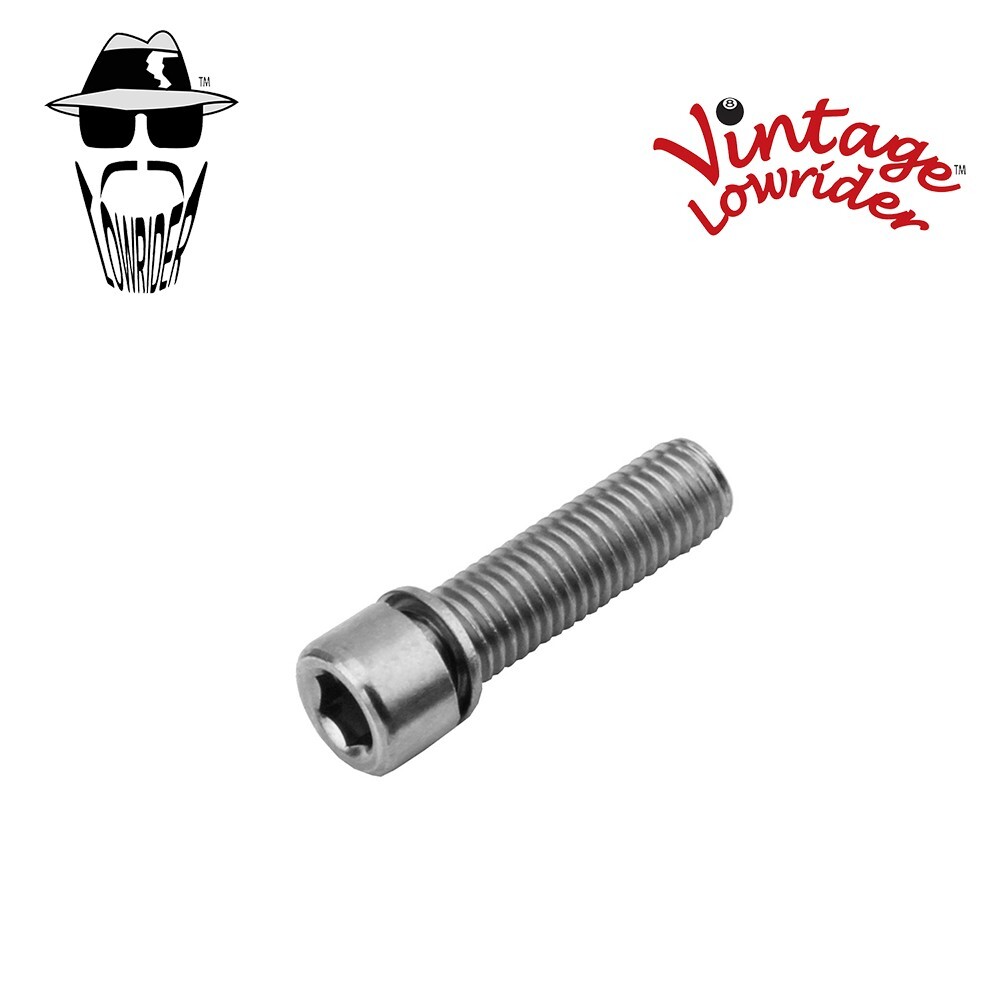 VINTAGE LOWRIDER REPLACEMENT BICYCLE STEM BOLT KP-3 CHROME