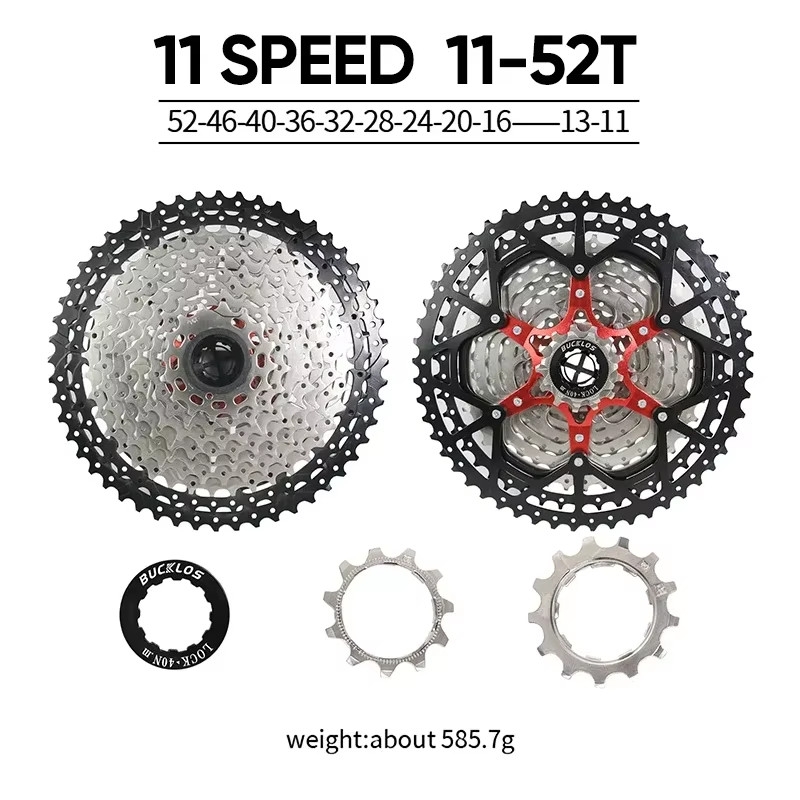 Bicycle Flywheel 8/9/10/11/12 Speed Bike Cassette 36T/40T/42T/46T/50T/52T MTB Ro